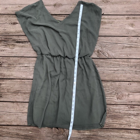 olive green sun dress - Picture 5 of 6